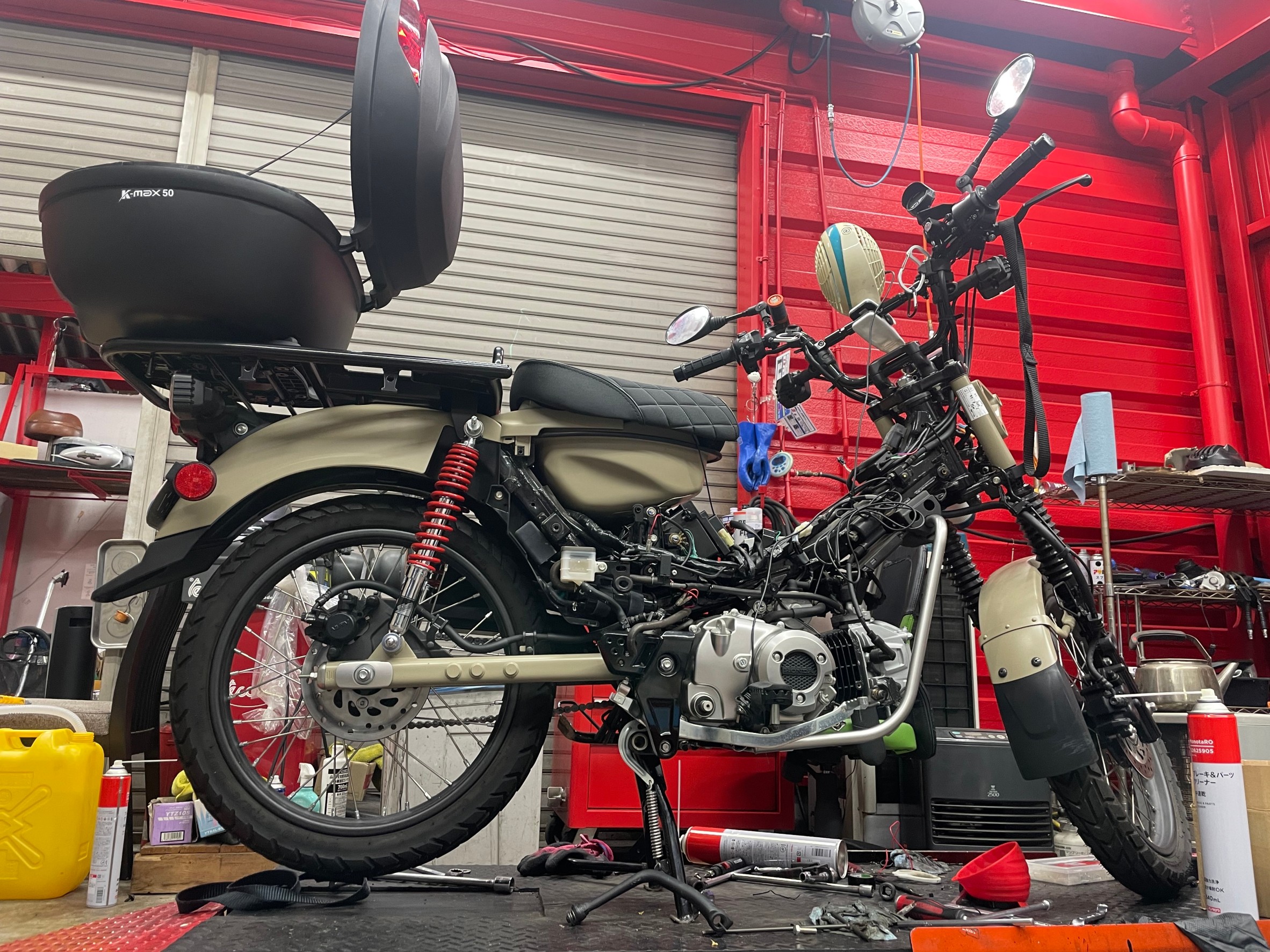 神戸市より ホンダ CT125ハンターカブ JA55 （2022年モデル） ベージュ ...